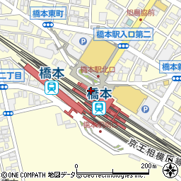 三菱ＵＦＪ銀行ＪＲ橋本駅 ＡＴＭ周辺の地図