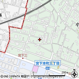 神奈川県相模原市中央区宮下本町3丁目47-15周辺の地図