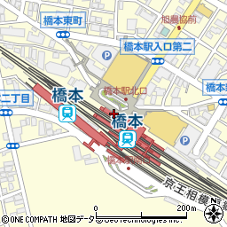 名代 箱根そば 橋本店周辺の地図