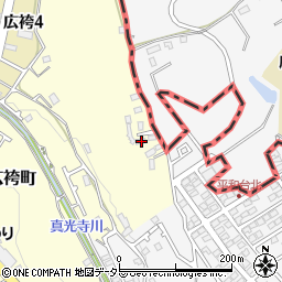 東京都町田市広袴町474-6周辺の地図