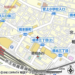きらぼし銀行橋本支店 ＡＴＭ周辺の地図