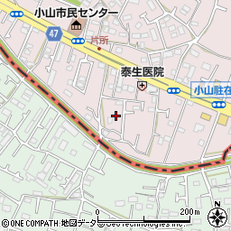 東京都町田市小山町2474-33周辺の地図