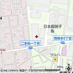 神奈川県相模原市緑区西橋本5丁目8周辺の地図