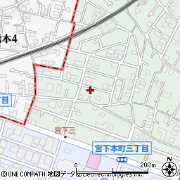 神奈川県相模原市中央区宮下本町3丁目47-12周辺の地図