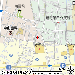 ナカノ株式会社　山梨営業所周辺の地図