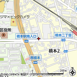 馬肉創作酒場 当千坊 橋本周辺の地図