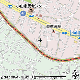 東京都町田市小山町2474-10周辺の地図