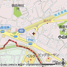 東京都町田市小山町1216周辺の地図