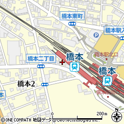 ブックオフ橋本駅南口店周辺の地図