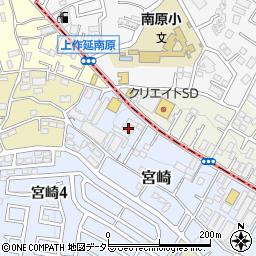 神奈川県川崎市宮前区宮崎667周辺の地図