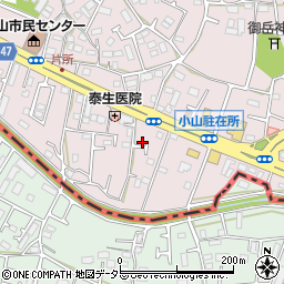 東京都町田市小山町2455周辺の地図