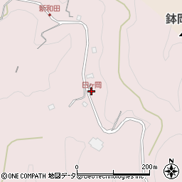 田ヶ岡周辺の地図