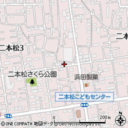 神奈川県相模原市緑区二本松3丁目4-9周辺の地図