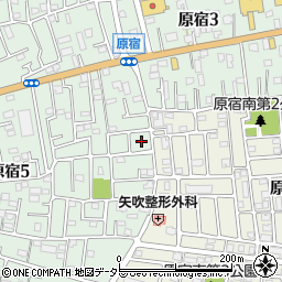 神奈川県相模原市緑区原宿5丁目2周辺の地図