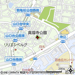 真福寺公園周辺の地図