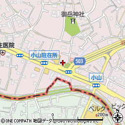 東京都町田市小山町1191周辺の地図