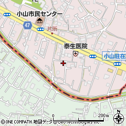 東京都町田市小山町2474-12周辺の地図