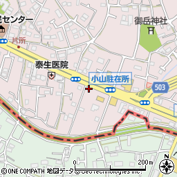 東京都町田市小山町1169周辺の地図