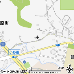 東京都町田市小野路町2297周辺の地図