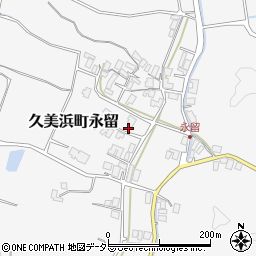 京都府京丹後市久美浜町永留987周辺の地図