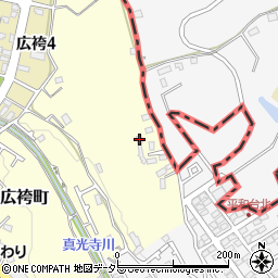 東京都町田市広袴町474-16周辺の地図