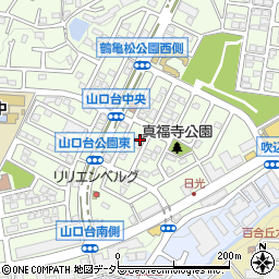 神奈川県川崎市麻生区上麻生4丁目11-2周辺の地図