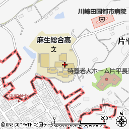 神奈川県川崎市麻生区片平1778周辺の地図
