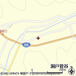 岐阜県関市洞戸菅谷374周辺の地図