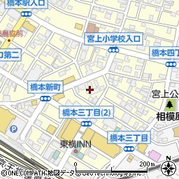 神奈川県相模原市緑区橋本3丁目11周辺の地図