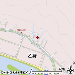 岐阜県美濃市乙狩397周辺の地図