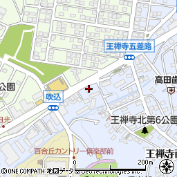 クリーニング・グッド　王禅寺店周辺の地図