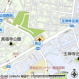 神奈川県川崎市麻生区上麻生4丁目3周辺の地図