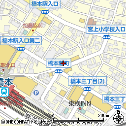 ヤマグチ薬局　橋本3丁目店周辺の地図