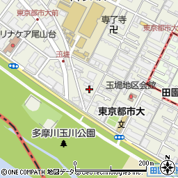 東京都世田谷区玉堤周辺の地図