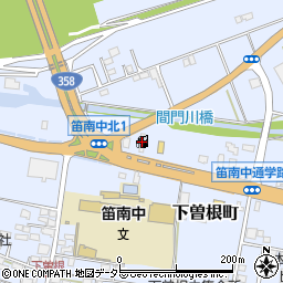 ＥＮＥＯＳ　Ｄｒ．Ｄｒｉｖｅカーオアシス甲府南店周辺の地図
