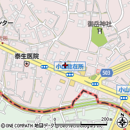 東京都町田市小山町1185周辺の地図