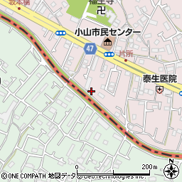 東京都町田市小山町2492周辺の地図