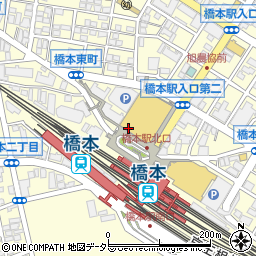 横浜銀行橋本駅前 ＡＴＭ周辺の地図