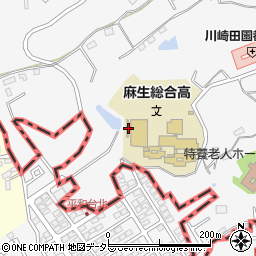 神奈川県川崎市麻生区片平1767周辺の地図