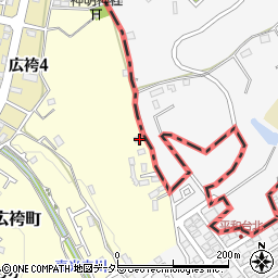 東京都町田市広袴町473周辺の地図