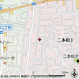 神奈川県相模原市緑区二本松3丁目43-13周辺の地図