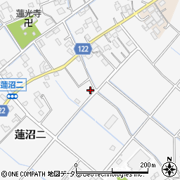 八区区民館周辺の地図