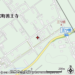 京都府京丹後市大宮町善王寺167周辺の地図