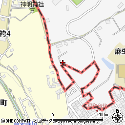 神奈川県川崎市麻生区片平1728周辺の地図