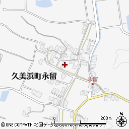 京都府京丹後市久美浜町永留1161-1周辺の地図