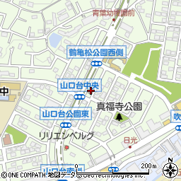 山口台会館周辺の地図