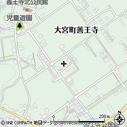 京都府京丹後市大宮町善王寺454-17周辺の地図