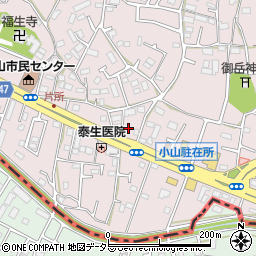 東京都町田市小山町2446-7周辺の地図