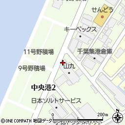山九株式会社　千葉支店千葉流通センター周辺の地図