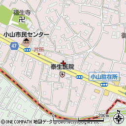 東京都町田市小山町2471周辺の地図
